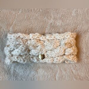 Betsy Johnson Head Wrap Ear Warmer Cream